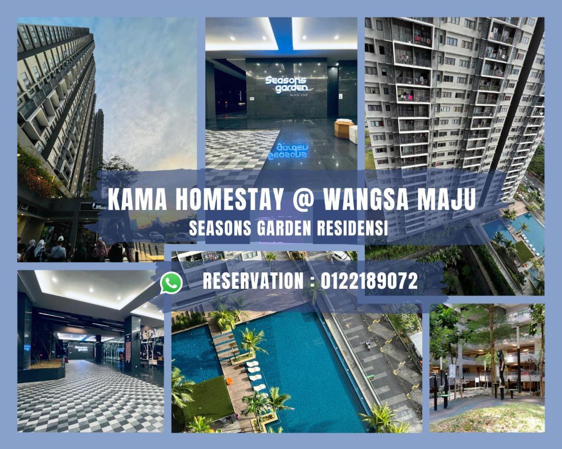 Kama Homestay @Wangsa Maju Kuala Lumpur Dış mekan fotoğraf